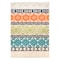 World Rug Gallery Palm Frond Floral Indoor/Outdoor Area Rug 5'x7' Multi Area Rug 5555MULTI5X7 - alternate 6